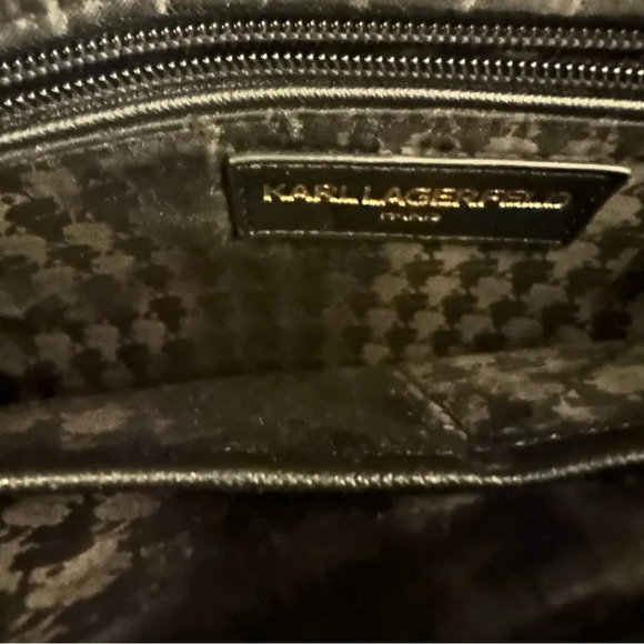 Karl Lagerfeld Paris Naomi Messenger Handbag - Picture 12 of 13